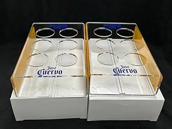 【未使用】クエルボ 1800 ショットグラストレー【非売品】 未使用】クエルボ 1800 ショットグラス&トレーセット【非売品